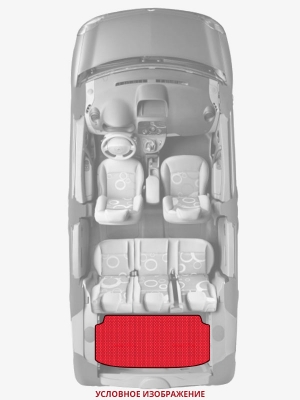 ЭВА коврики «Queen Lux» багажник для Mercury Sable